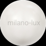 Swarovski 10 бусин Crystal White Pearl
